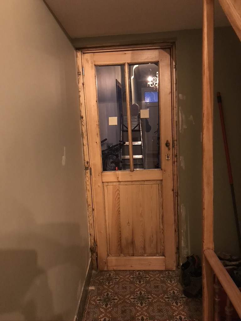 houten deur restaureren