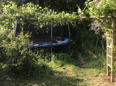 Pergola op maat 420 x 50 cm