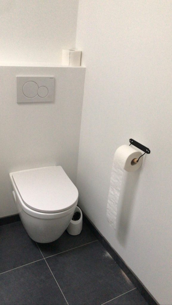 Nieuwe toiletruimte